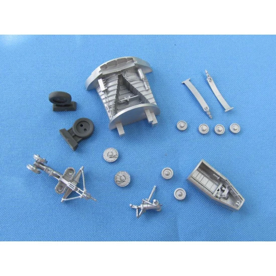 Metallic Details MDR48158 - 1/48 U-2A/C. Landing gears (AFV Club), 3D-printed