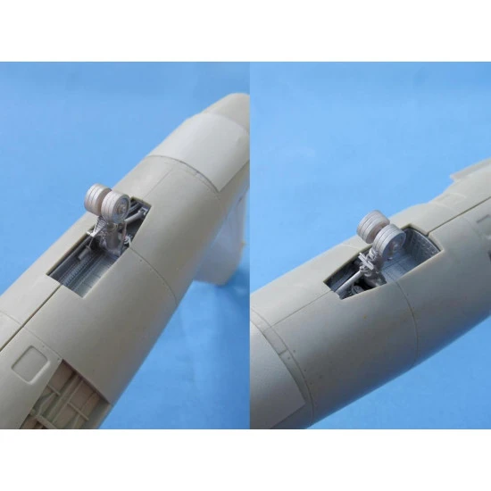Metallic Details MDR48158 - 1/48 U-2A/C. Landing gears (AFV Club), 3D-printed