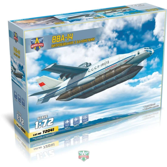 ModelSvit 72041 - 1/72 VVA-14 with inflatable pontoons, scale model kit
