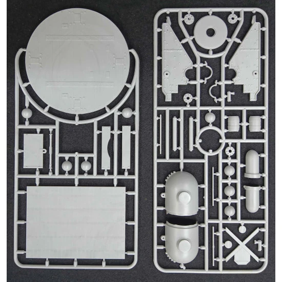 Mikro Mir 35-027 - 1/35 13 Inch Dictator Seacoast Mortar Scale Plastic Model Kit