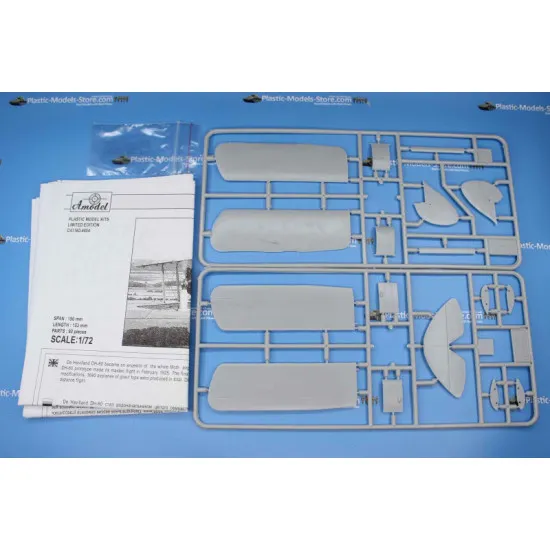 de Havilland DH.60M Metal Moth (de Havilland Canada) 1/48 AMODEL 4804