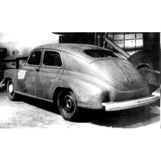 Military Wheels 7261 - 1/72 - GAZ-M20 Pobeda Cabriolet Soviet Car Model Kit