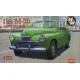 Military Wheels 7261 - 1/72 - GAZ-M20 Pobeda Cabriolet Soviet Car Model Kit