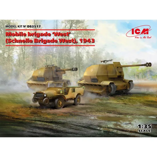 ICM DS3517 - 1/35 - Mobile brigade West (Schnelle Brigade West), 1943