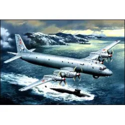 FREE SHIPPING Ilyushin IL-38IL-38N Ilyushin design bureau 172 Amodel 72010-02