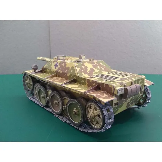 Orel 349 1/25 E-5 Rutcher tank destroyer Germany 1945 Paper model kit