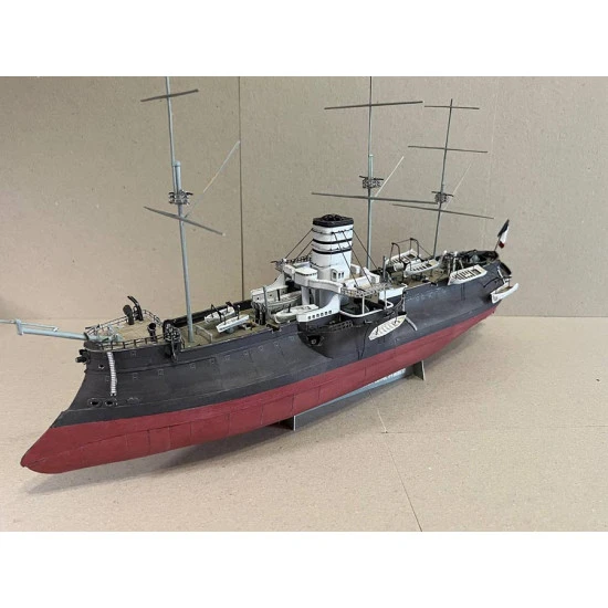 Orel 350 1/200 Le Redoutable Ironclad, France 1878. Paper model kit