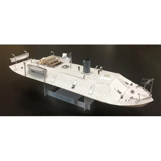 Orel 351 1/200 Missouri river ironclad America 1863. Paper model kit