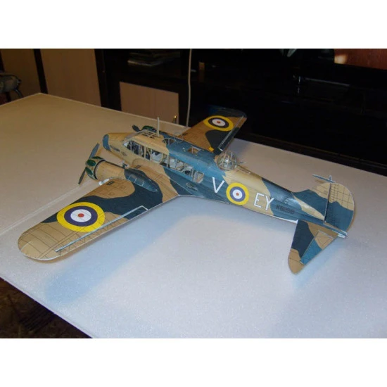 Orel 352 1/33 Avro Anson multirole aircraft United Kingdom 1939. Paper model kit
