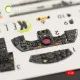 Kelik K48029 - 1/48F-104G Starfighter early type interior 3D decals Hasegawa