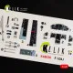 Kelik K48030 - 1/48 F-104J Starfighter interior 3D decals for Kinetic model
