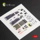 Kelik K48035 - 1/48 F-16CN Fighting Falcon interior 3D decals for Tamiya kit Kelik K48035 - 1/48 F-16CN Fighting Falcon interior 3D decals for Tamiya kit