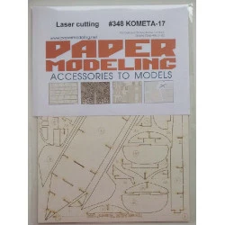 Orel 348/2 Laser Cutting for Kometa-17 Hydrofoll project 342M Ukraine 1992 1/100