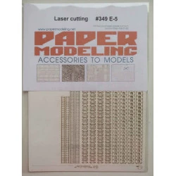 Orel 349/2 Laser Cutting for E-5 Rutcher tank destroyer Germany 1945 1/25