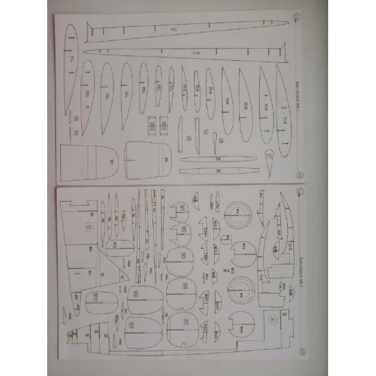Orel 352/2 Laser Cutting for Avro Anson multirole aircraft, UK 1939, 1/33