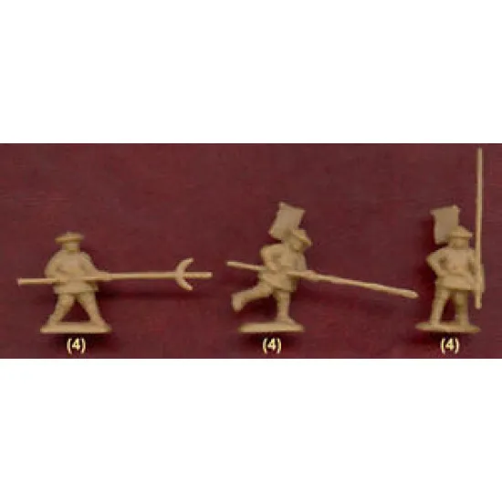 RedBox 72007 - 1/72 Ashigaru Spearmen, scale plastic model kit