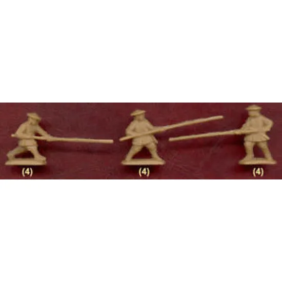 RedBox 72007 - 1/72 Ashigaru Spearmen, scale plastic model kit
