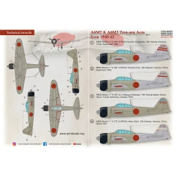 Print Scale 48-223 - 1/48 - A6M Zero-Sen Aces Part 1