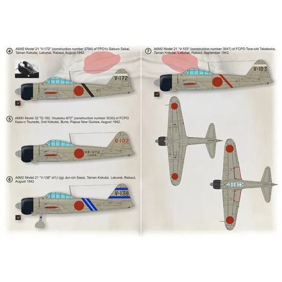 Print Scale 48-228 - 1/48 - A6M Zero-Sen Aces Part 2