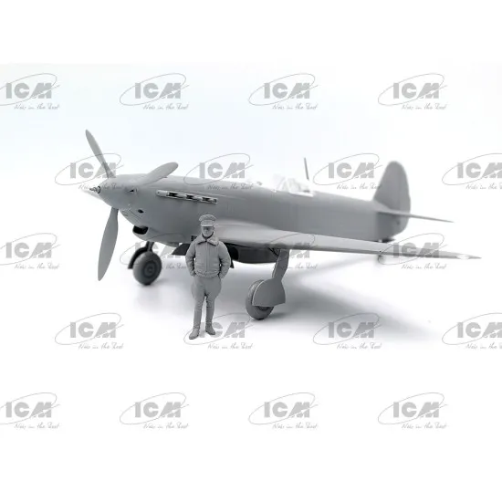 ICM 32092 - 1/32 - Normandie-Niemen. Plane of Marcel Lefevre