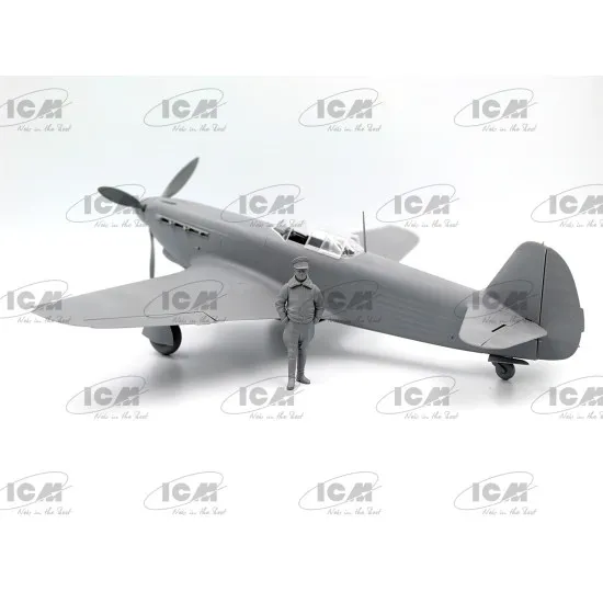 ICM 32092 - 1/32 - Normandie-Niemen. Plane of Marcel Lefevre