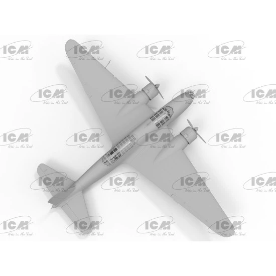 ICM 72203 - 1/72 - Ki-21-Ib Sally Japanese Heavy Bomber