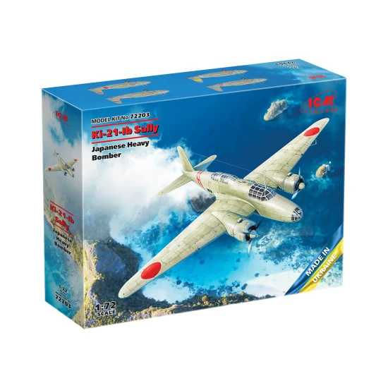 ICM 72203 - 1/72 - Ki-21-Ib Sally Japanese Heavy Bomber