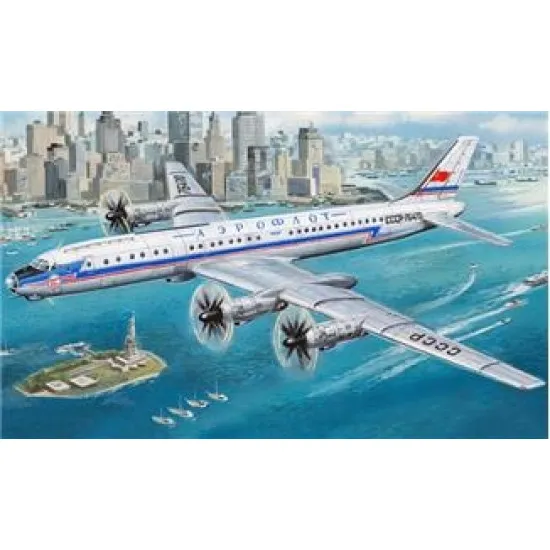 FREE SHIPPING! Tu-114 Tupolev design bureau 1/72 Amodel 72024