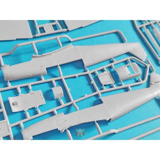 A&A Models 4809 1/48 Messerschmitt Bf.109Z-1 Zwilling scale model aircraft kit