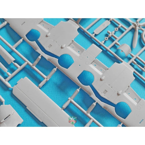 A&A Models 4809 1/48 Messerschmitt Bf.109Z-1 Zwilling scale model aircraft kit