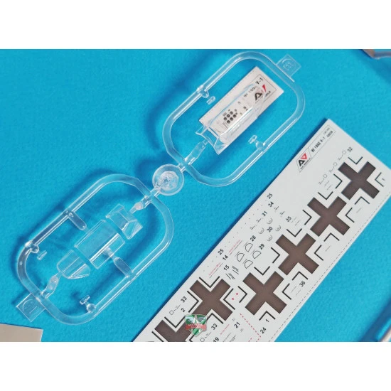 A&A Models 4809 1/48 Messerschmitt Bf.109Z-1 Zwilling scale model aircraft kit