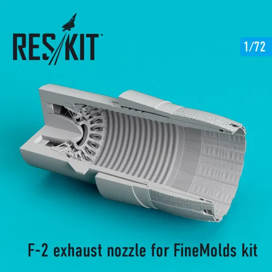 Reskit RSU72-0201 1/72 F-2 exhaust nozzle for FineMolds kit