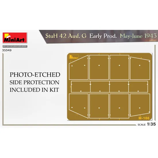 Miniart 35349 - 1/35 - StuH 42 Ausf. G Early Prod. May-June 1943 WWII