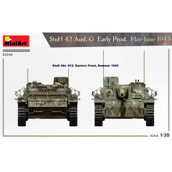Miniart 35349 - 1/35 - StuH 42 Ausf. G Early Prod. May-June 1943 WWII