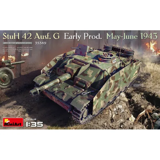 Miniart 35349 - 1/35 - StuH 42 Ausf. G Early Prod. May-June 1943 WWII