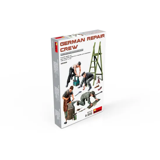 Miniart 35358 - 1/35 - German repair crew. WW II military figures