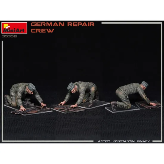 Miniart 35358 - 1/35 - German repair crew. WW II military figures