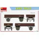 Miniart 38043 1/35 German Cargo Trailer Plastic Model Kit
