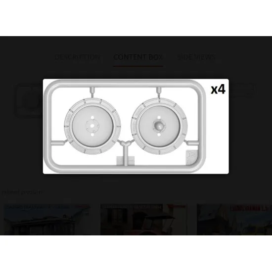 Miniart 38043 1/35 German Cargo Trailer Plastic Model Kit