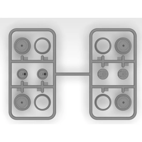 ICM 35136 - 1/35 - Unimog 404 S Koffer German military truck