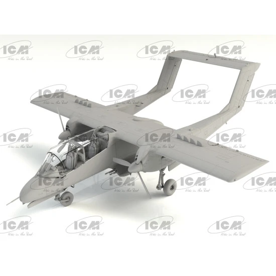Icm 48304 - 1/48 - Bronco Ov-10a Us Navy. Military Aircraft Model Kit