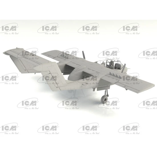 Icm 48304 - 1/48 - Bronco Ov-10a Us Navy. Military Aircraft Model Kit