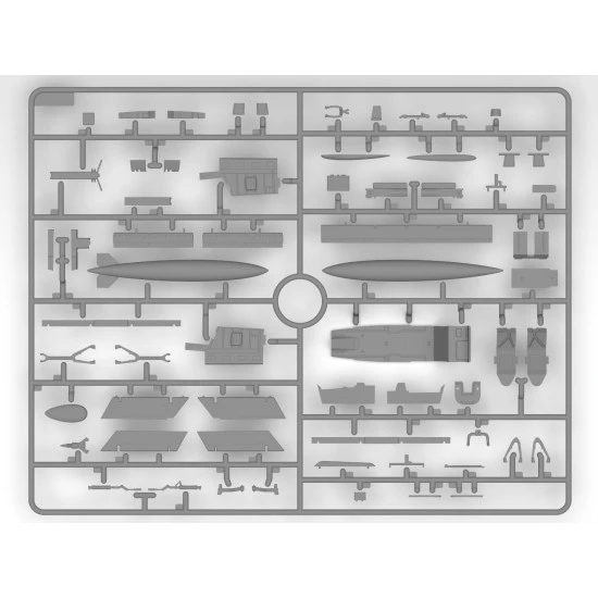 Icm 48304 - 1/48 - Bronco Ov-10a Us Navy. Military Aircraft Model Kit