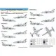 Foxbot 48-052 - 1/48 - Decals for Ukrainian Digital Albatrosses L-39C/M1