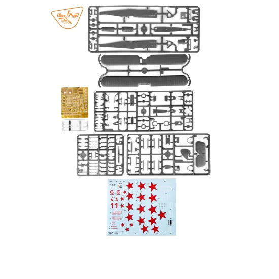 Clear Prop CP72026 - 1/72 - Polikarpov R-1 Scale plastic model kit