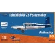 Dora Wings 72033 - 1/72 - Fairchild AU-23 Pacemaker. Air America Scale model kit