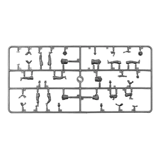 ICM 48089 1/48 US Helicopter Pilots (Vietnam War) 5 figures Scale model kit