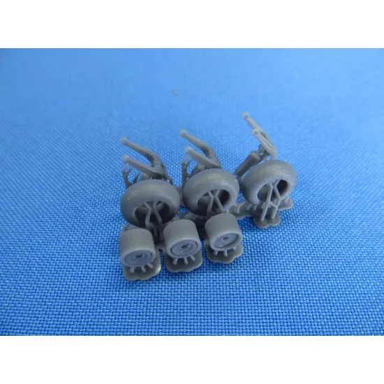 Metallic Details MDR7262 - 1/72 - Antonov An-14 Pchelka. Landing gears Scale