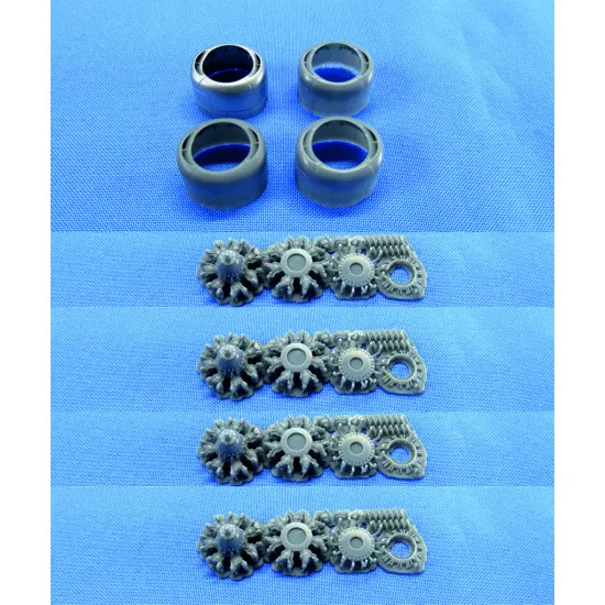 Metallic Details MDR7264 - 1/72 - B-24D. Cowlings with PW R-1830 Engines Scale