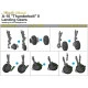 Metallic Details MDR48163 1/48 A-10 Thunderbolt II. Landing gears Upgrade set